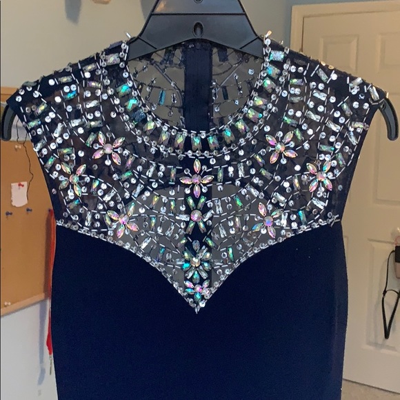 NWT Navy Blue Formal Dress - Picture 2 of 3